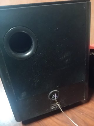 Philips HTS7200 Subwoofer Negro