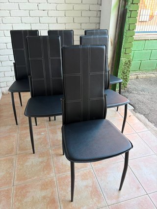 PACK DE 6 SILLAS DE COMEDOR O COCINA