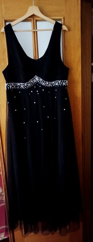 Vestido Negro Fiesta Shein Curve Talla 2XL