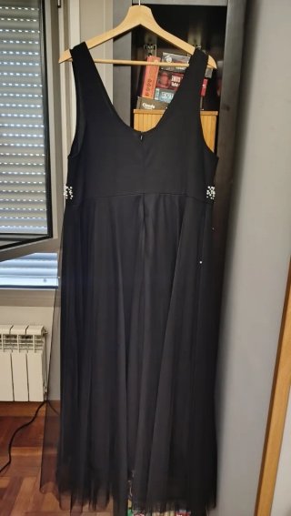 Vestido Negro Fiesta Shein Curve Talla 2XL