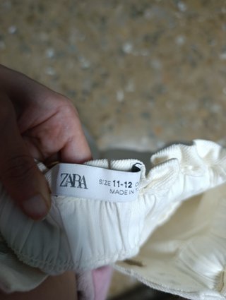 Pantalones Zara Beige Talla S