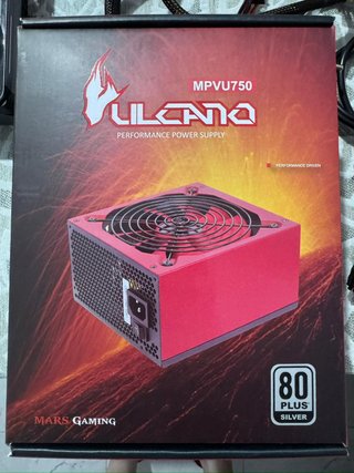 Fuente Alimentación Mars Gaming Vulcano 750W