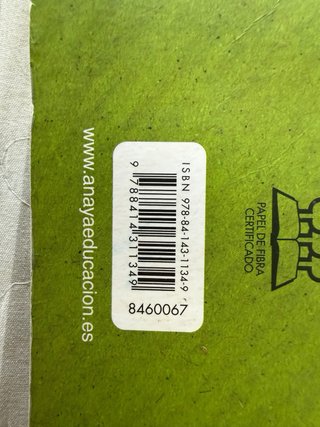 Libro Bioloxía, Xeoloxía e Ciencias Ambientais