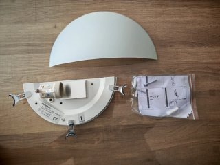 Apliques de pared Interfan media luna