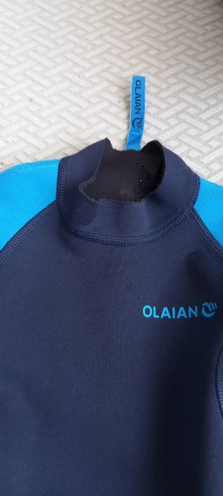 Neopreno OLAIAN niño azul Talla8 ( da poca talla)