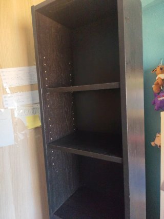 Estantería Billy Ikea Negra 43x31x204