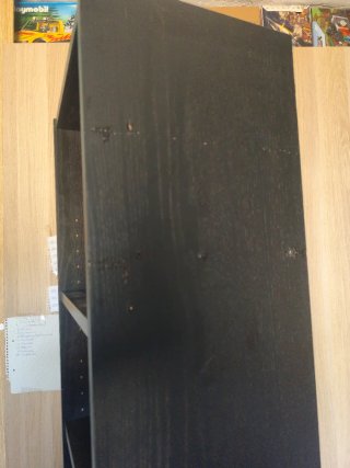 Estantería Billy Ikea Negra 43x31x204