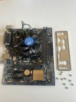 Placa Base ASUS H110M-D + CPU (I3-7100)