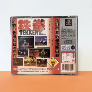 TEKKEN 2 PLATINUM + DEMO POINT BLANK PS1 SONY
