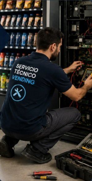 Servicio técnico màquinas Vending.
