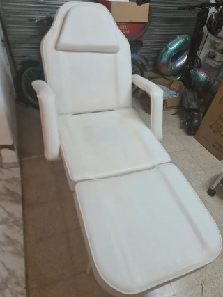 Camilla reclinable de torso y piernas con reposabr