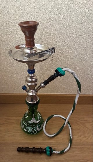 Jarrón Verde Decorativo
