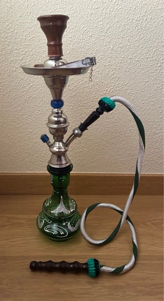 Jarrón Verde Decorativo