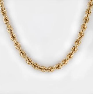 Cadena cordón oro 18k 750 60cm