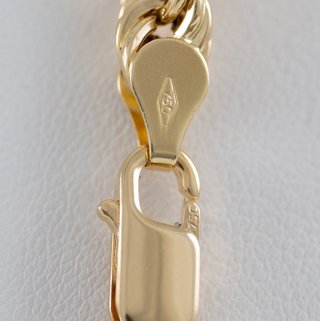 Cadena cordón oro 18k 750 60cm
