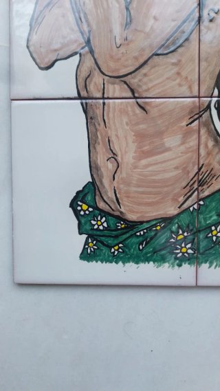 Azulejo hecho a mano