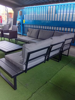 Conjunto Sofá Rinconera Terraza