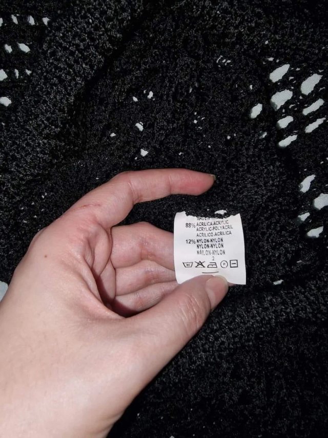 Conjunto hilo negro talla única
