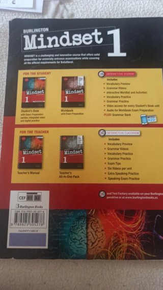 Mindset 1º Bachillerato Students Book Cataluña