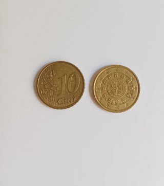 Moneda 10 céntimos Euro Portugal 2002