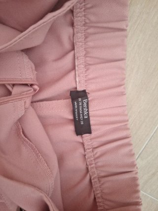 Falda pantalón rosa