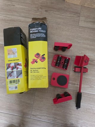 Juego de ruedas para mover muebles