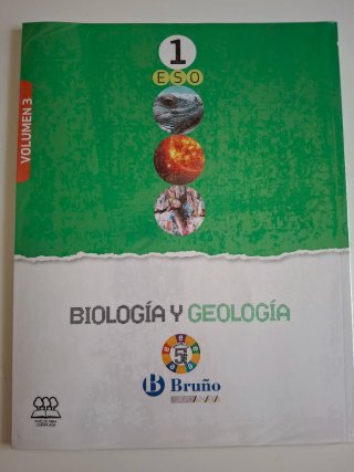 libro Biología y geología 1 eso Bruño