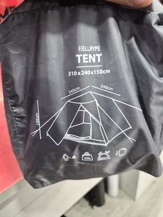 Tienda de Campaña Tent Fjellrype, Nueva.