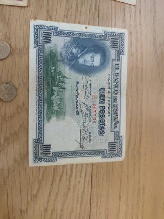 Billetes antiguos españoles