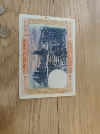 Billetes antiguos españoles