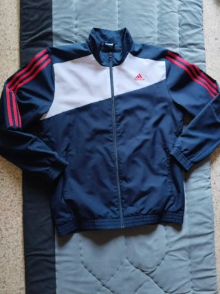 Chaqueta Adidas Azul y Roja