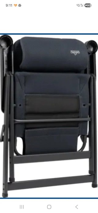 2 Sillones XL Crespo 7 posiciones/Aluminio reforza