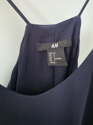 Vestido H&M azul talla XS
