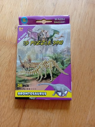 Puzzles 3D Dinosaurios (Varios Modelos)