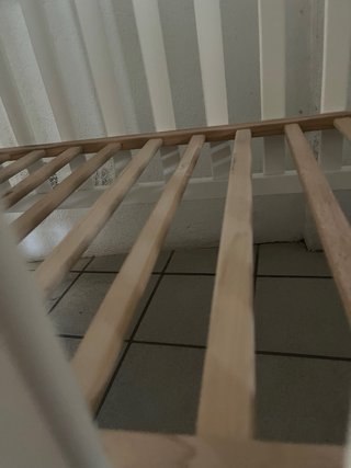 Cuna Pili Carrera 60x120cm Blanca