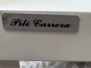 Cuna Pili Carrera 60x120cm Blanca