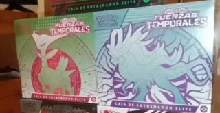 Caja Entrenador Elite Fuerzas Temporales Pokémon