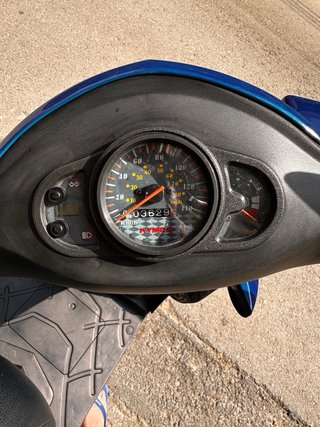 Kymco Agility 125 Scooter Azul/Negro