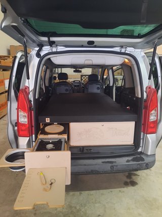 PEUGEOT PARTNER TEPEE 2010 - CAMPERIZADA