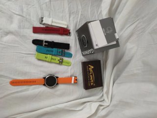 Reloj Garmin fenix 5S Naranja/Plata