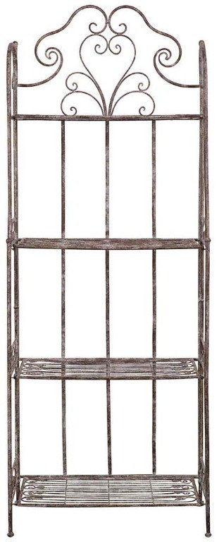 Etagere multifunzione richiudibile in ferro battut