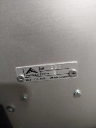 Contador Promax CD 40B 50MHz