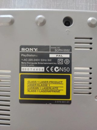 Consola PlayStation 1 Sony  modelo ingles
