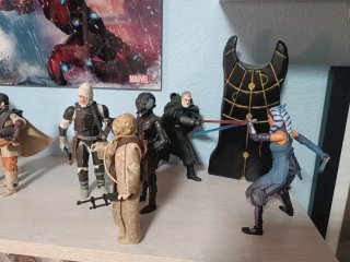 Star Wars Black Series 6" — 31 figuras + dioramas