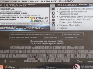 Assassin's Creed 4K UHD + Blu-ray