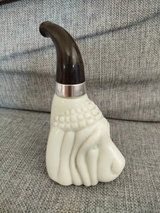Bottiglietta profumo Avon vintage cane