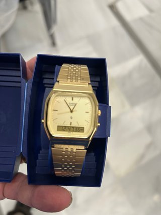 Reloj Casio Dorado Digital Analógico