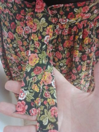 Falda regional multicolor