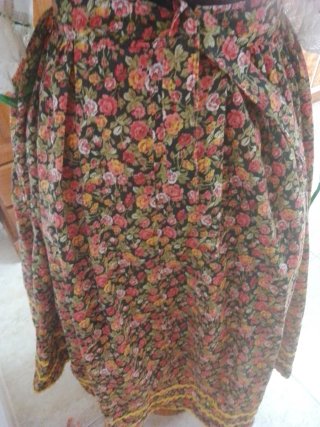 Falda regional multicolor