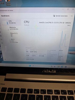 Ordenador portátil ASUS I5, PANTALLA TÁCTIL 8RAM